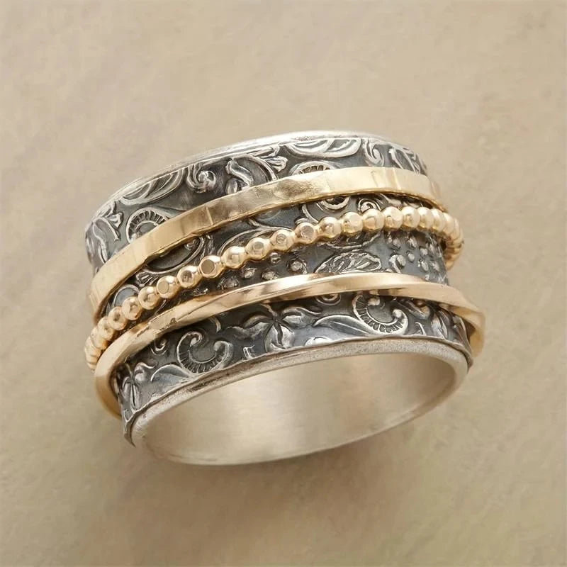 Solana Gold Fusion Ring