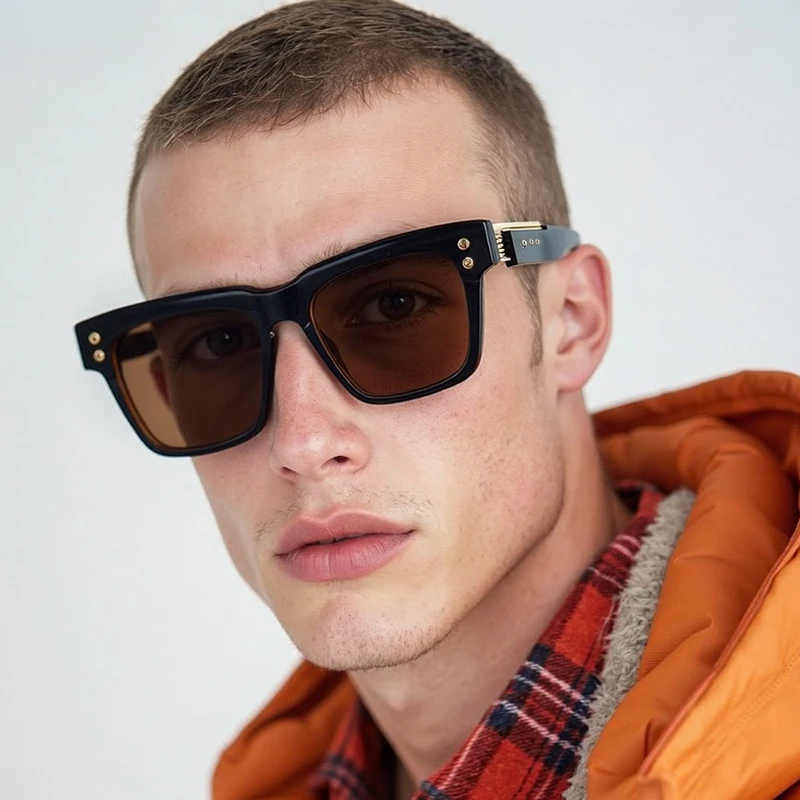 Valmere Retro Square Sunglasses