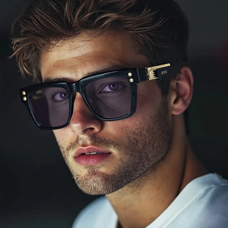 Valmere Retro Square Sunglasses