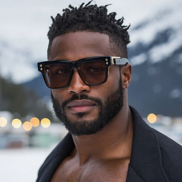 Valmere Retro Square Sunglasses