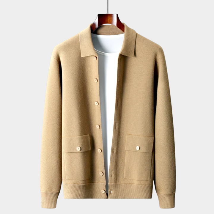 Luxury Cashmere Button Cardigan