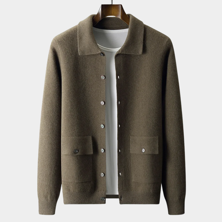 Luxury Cashmere Button Cardigan