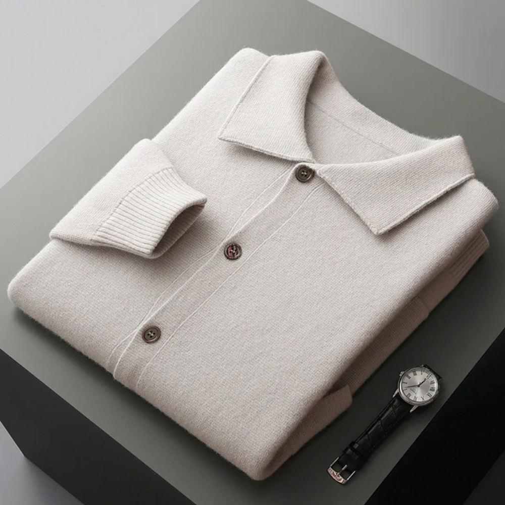 Luxury Cashmere Button Cardigan