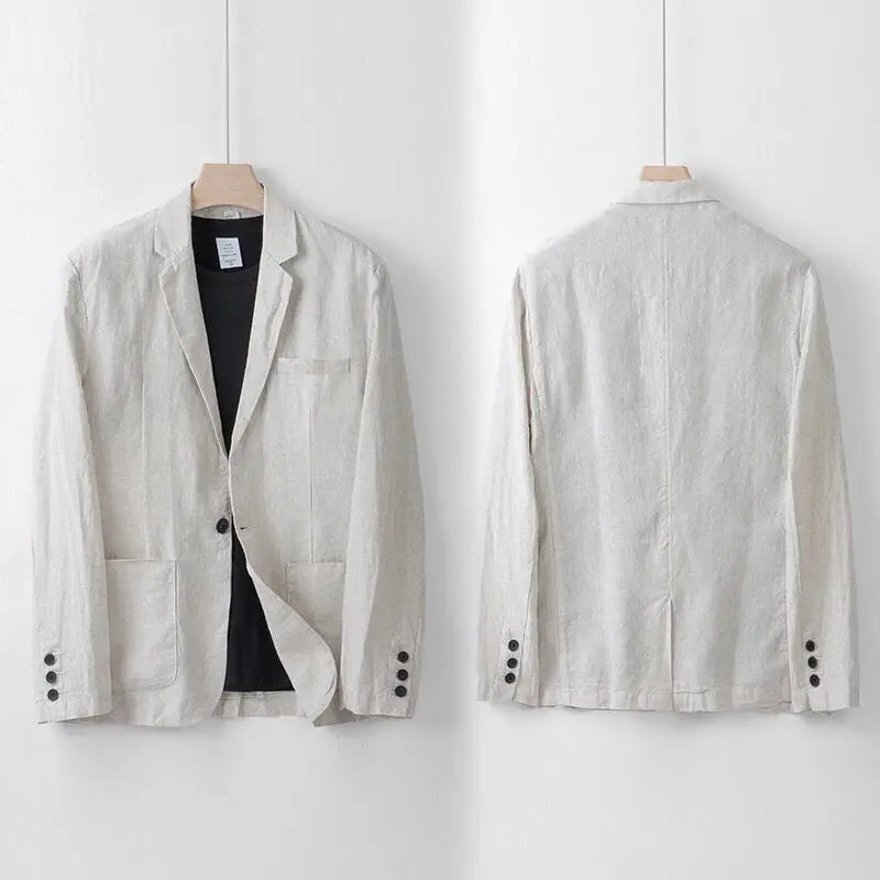 Callum Linen Suit Set