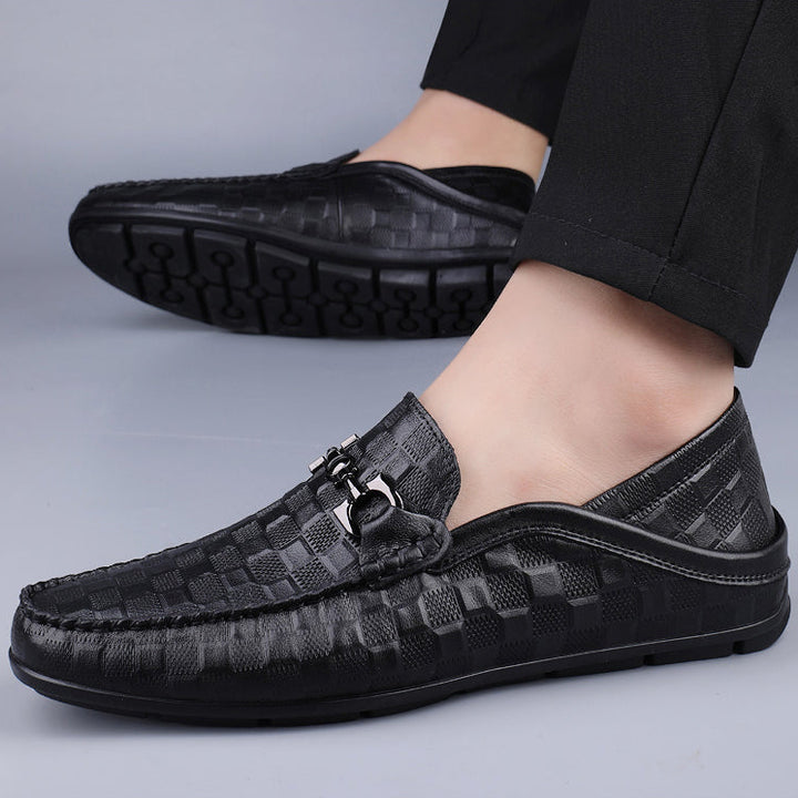 Valen Genuine Leather Loafers
