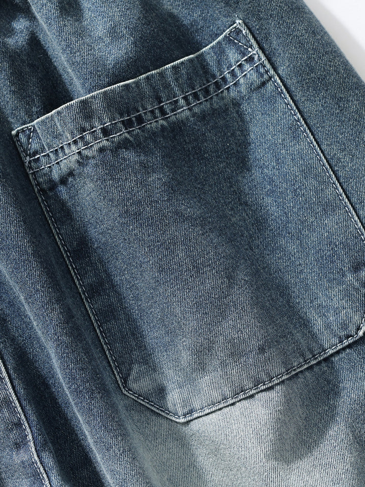 Theo Denim Cargo Pants