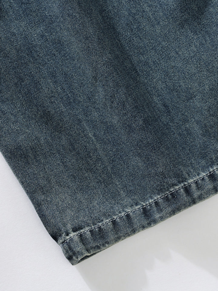 Theo Denim Cargo Pants
