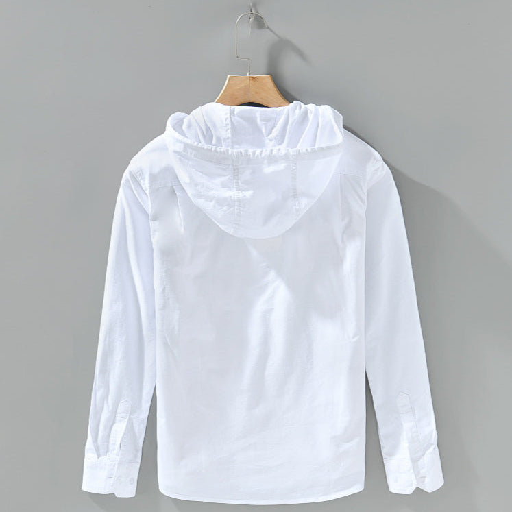Rowan Hooded Cotton Shirt