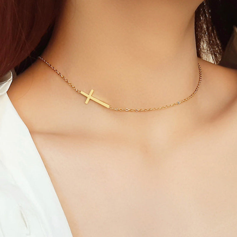 Serenity Cross Necklace