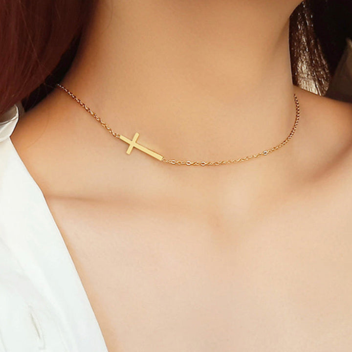 Serenity Cross Necklace