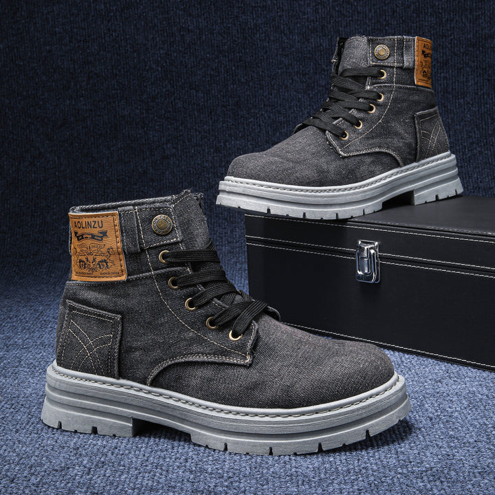 Axel Denim Boots