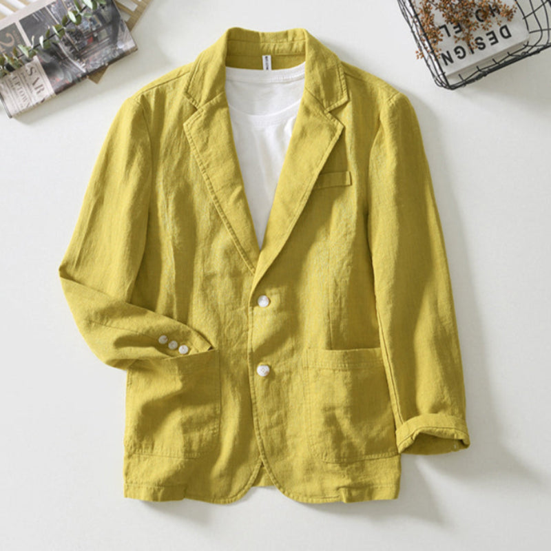 Harlan Linen Blazer