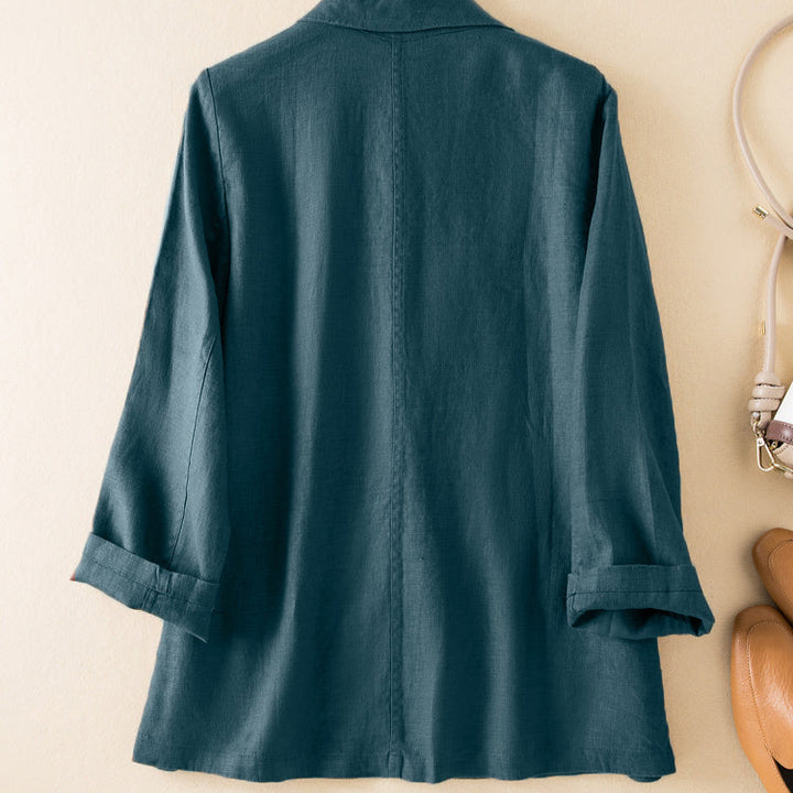 Solene Linen Blazer