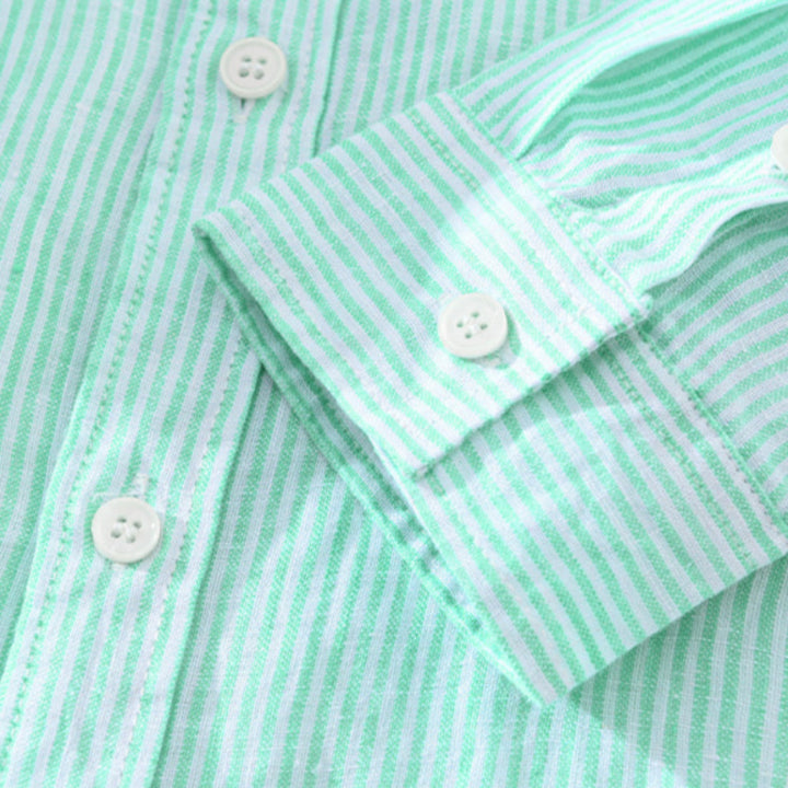 Solano Striped Linen Shirt