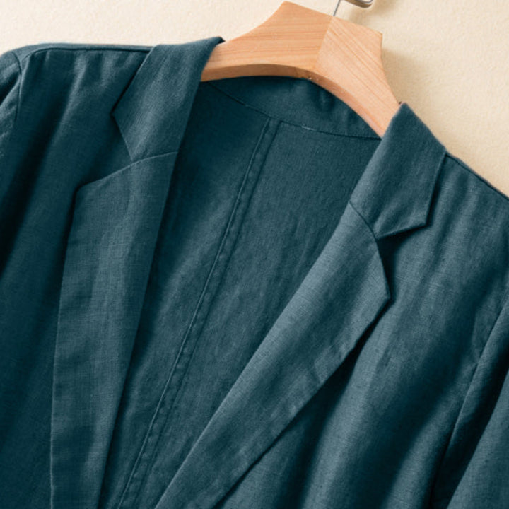 Solene Linen Blazer