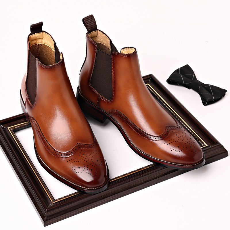 Winston Leather Chelsea Boots