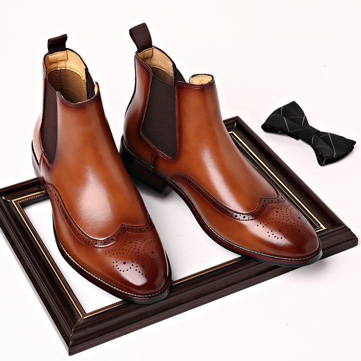 Winston Leather Chelsea Boots