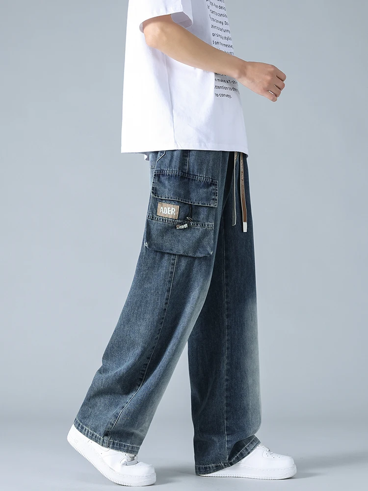 Theo Denim Cargo Pants