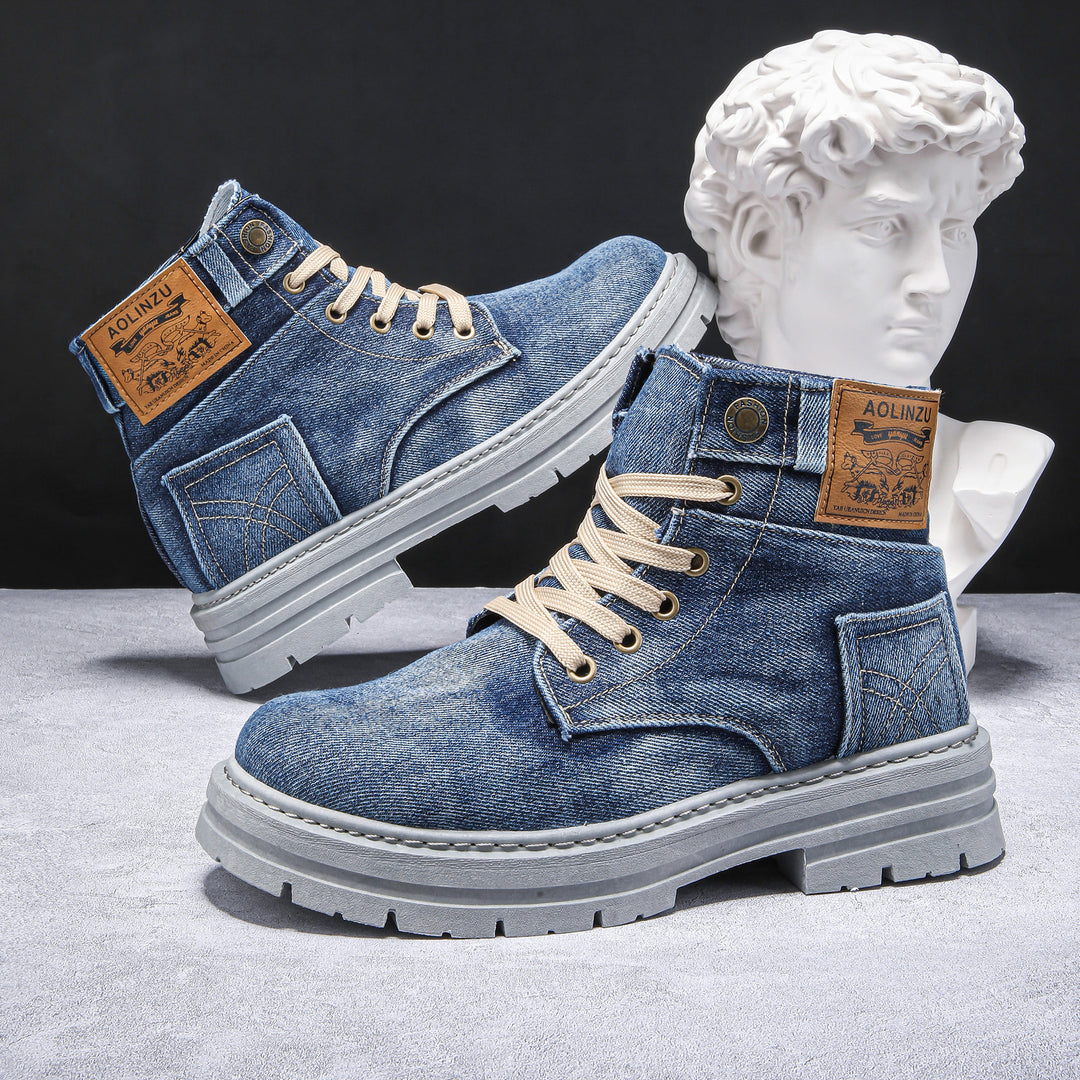 Axel Denim Boots