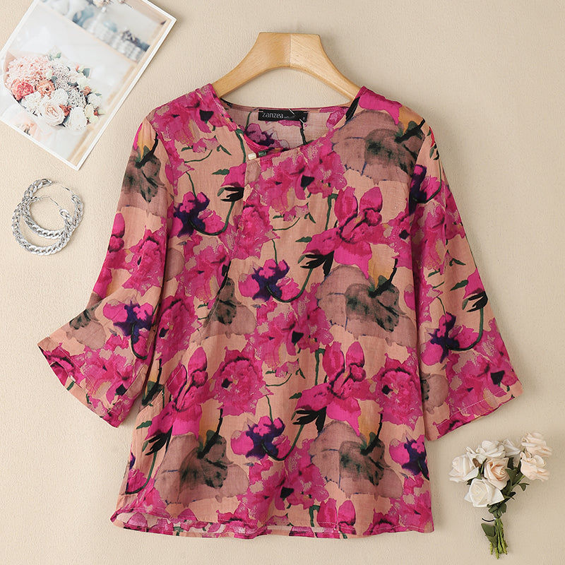 Solana Floral Blouse