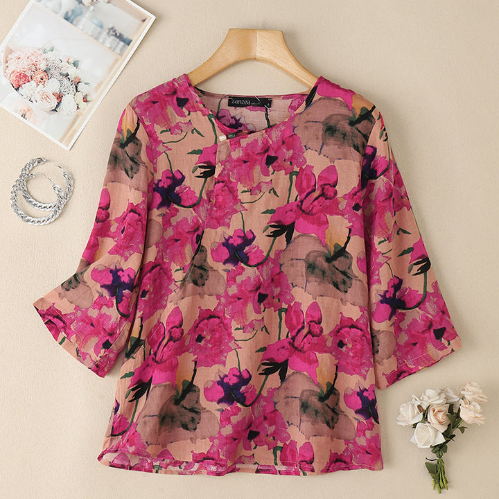 Solana Floral Blouse