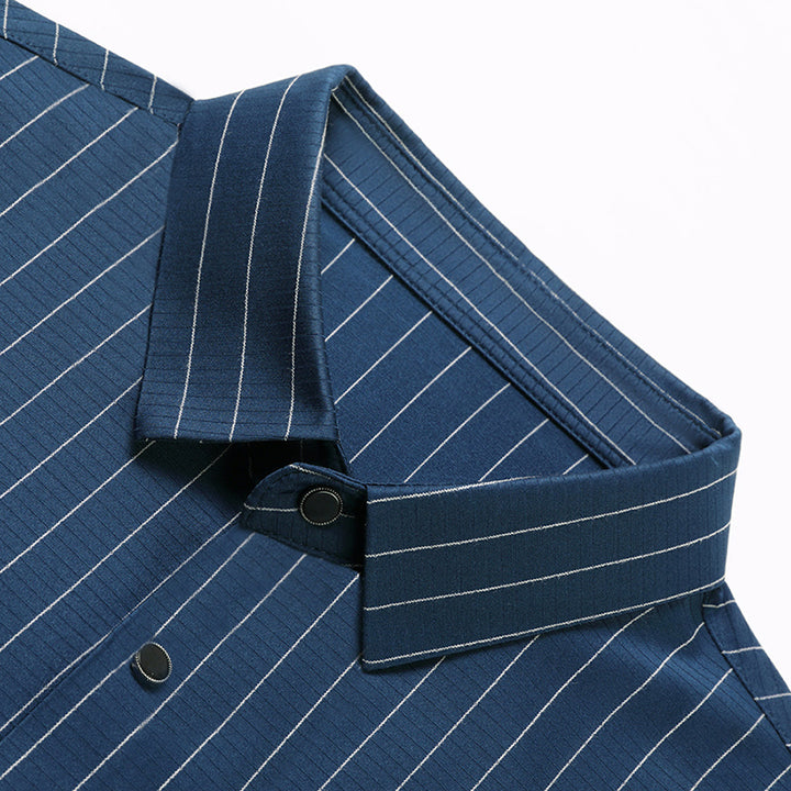 Ashton Pinstripe Button Up