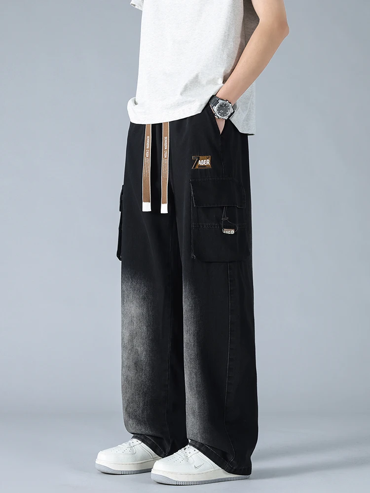 Theo Denim Cargo Pants