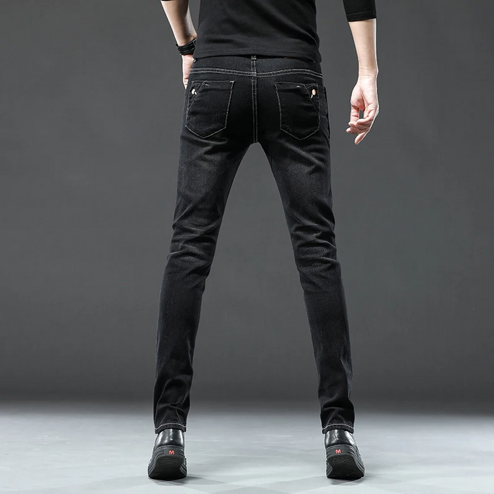 Soren Button Skinny Jeans