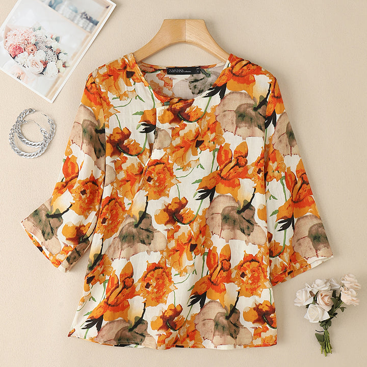Solana Floral Blouse