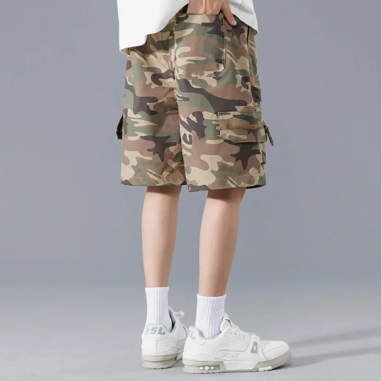 Trekfield Camo Cargo Shorts