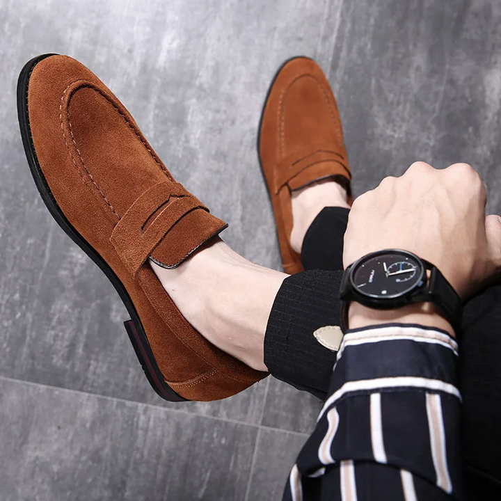 Luca Suede Loafers