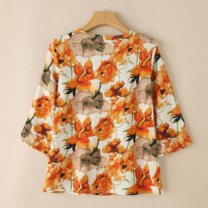 Solana Floral Blouse