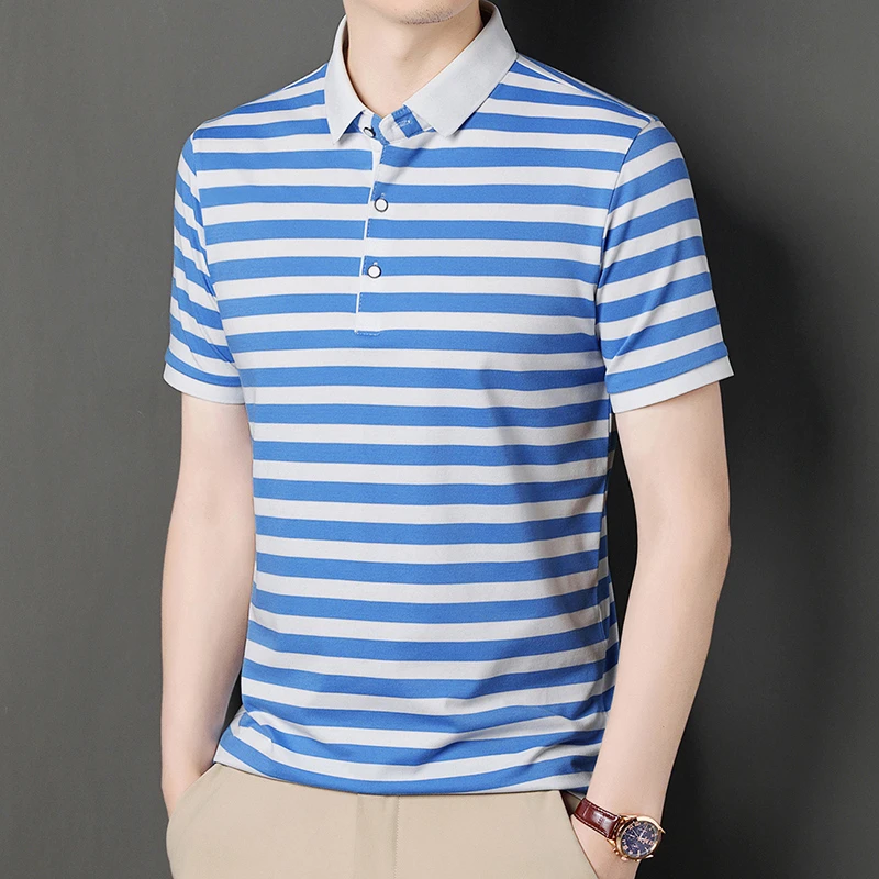 Marlow Striped Polo