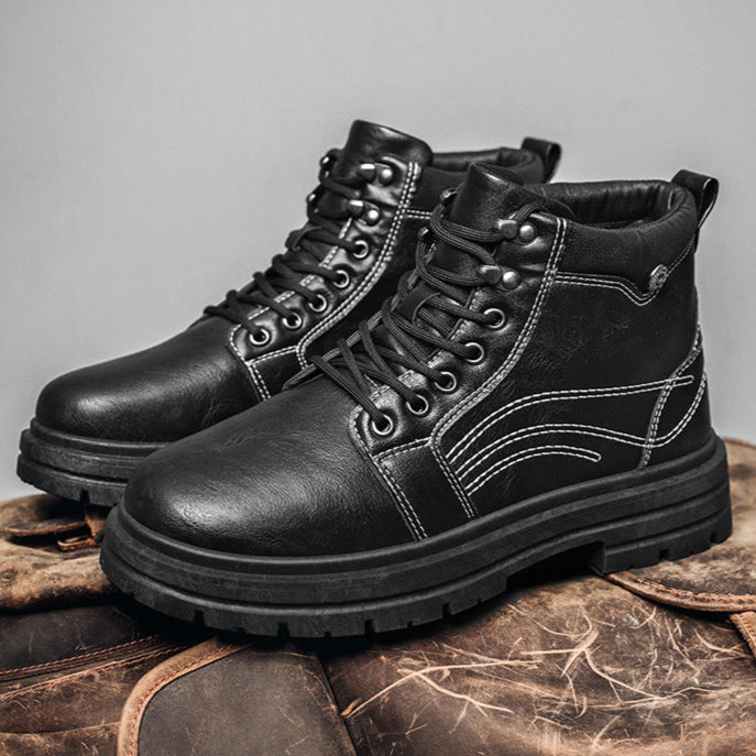 Axton Leather Boots