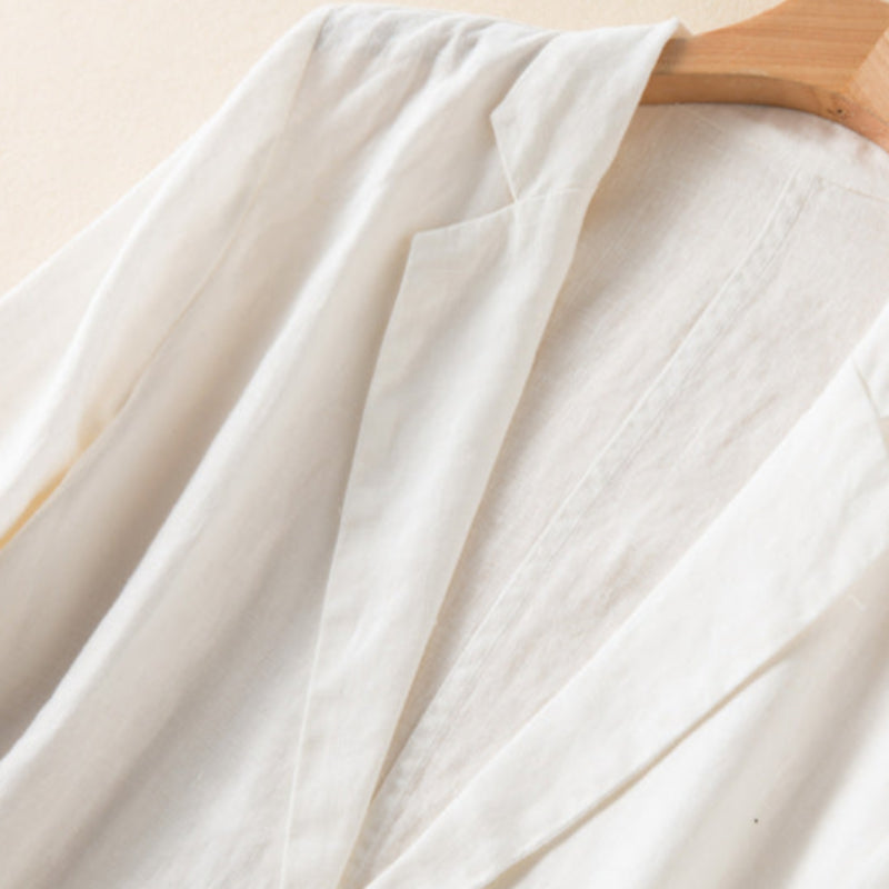 Solene Linen Blazer