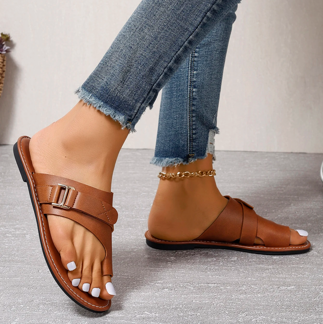 Raya Leather Sandals