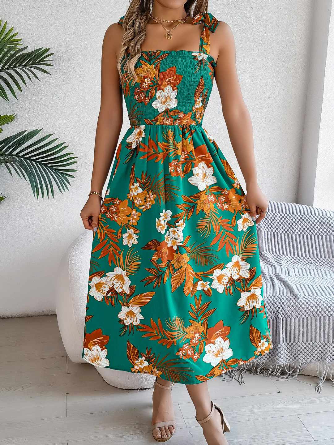 Selene Floral Dress