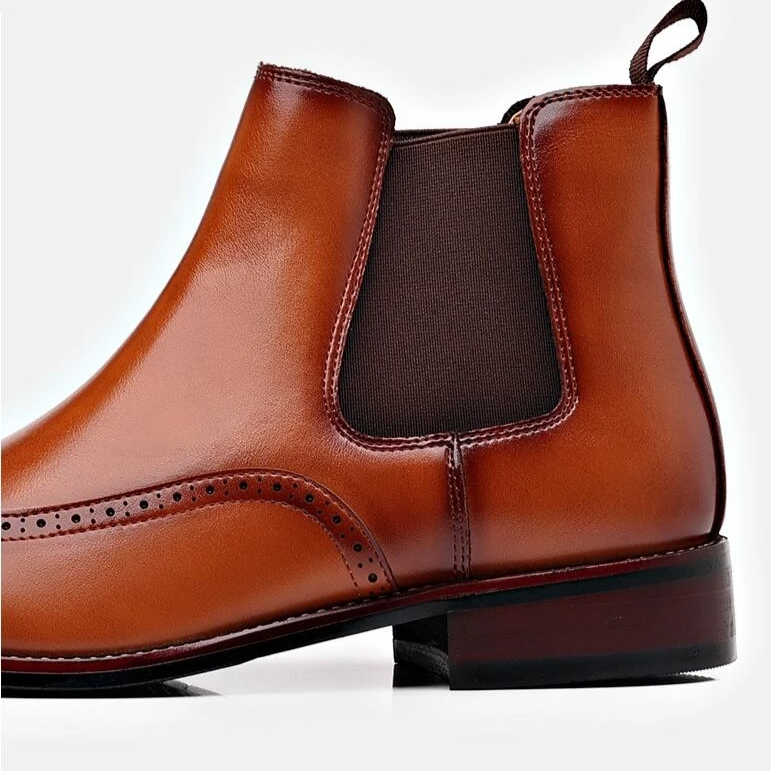 Winston Leather Chelsea Boots