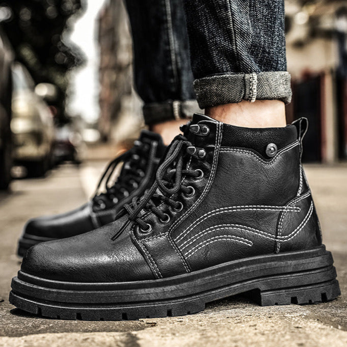Axton Leather Boots