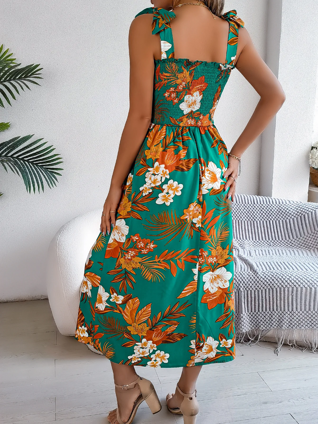 Selene Floral Dress