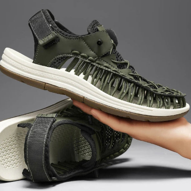 Lennox Woven Sandals