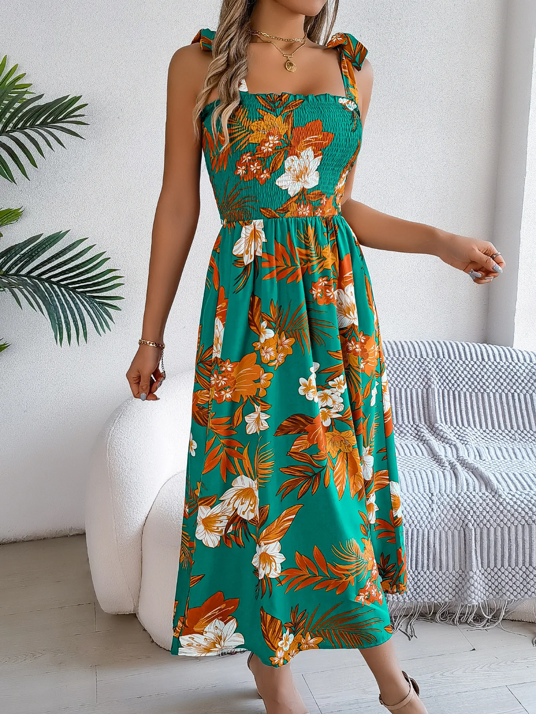 Selene Floral Dress