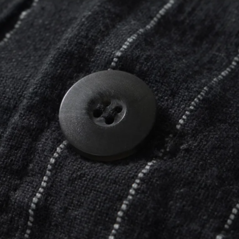 Wesley Striped Linen Blazer