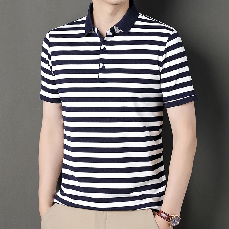 Marlow Striped Polo