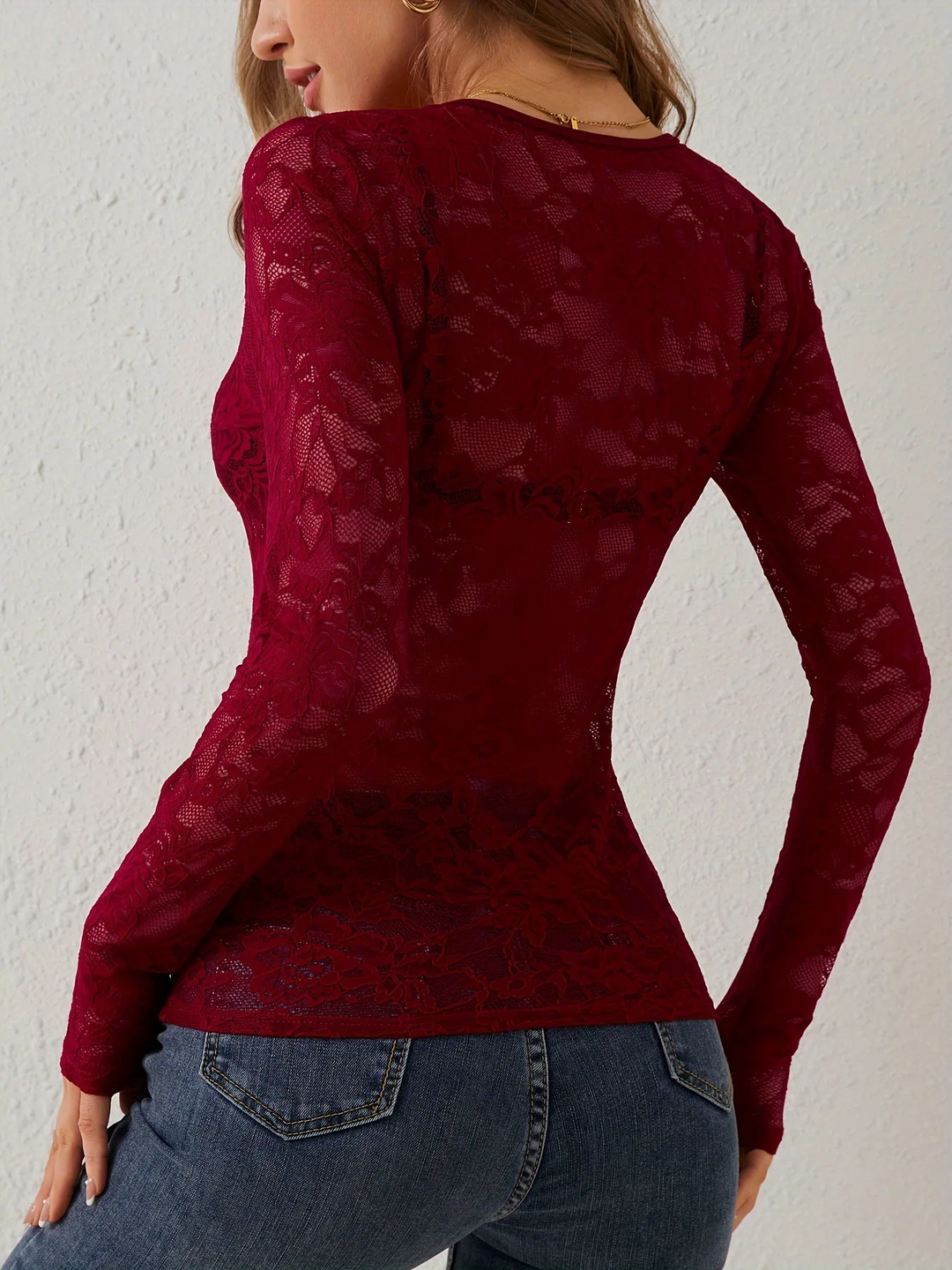 Celina Floral Lace Top