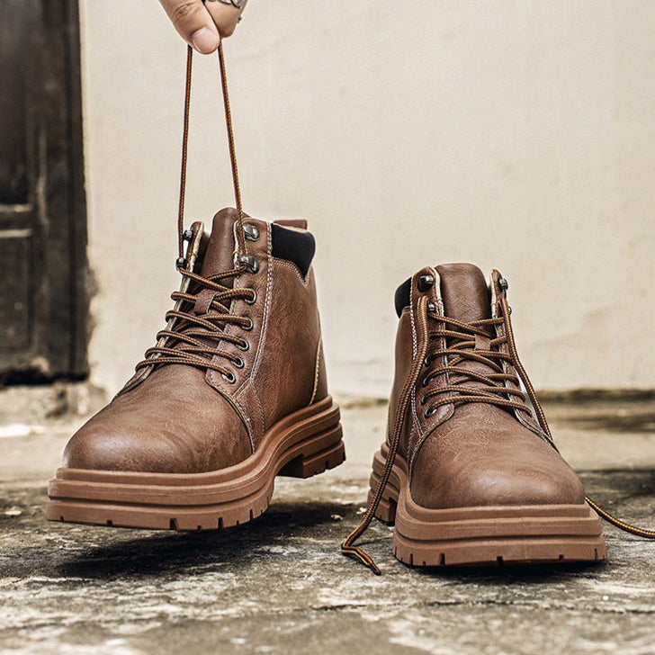 Axton Leather Boots