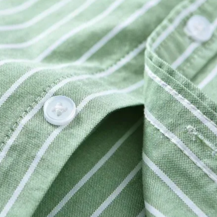 Harbor Stripe Cotton Shirt