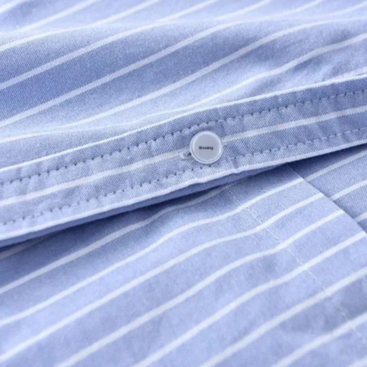 Harbor Stripe Cotton Shirt