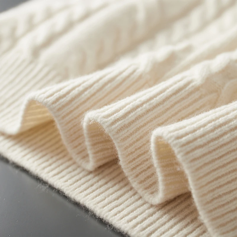 Pure Merino Wool Half-Zip Sweater