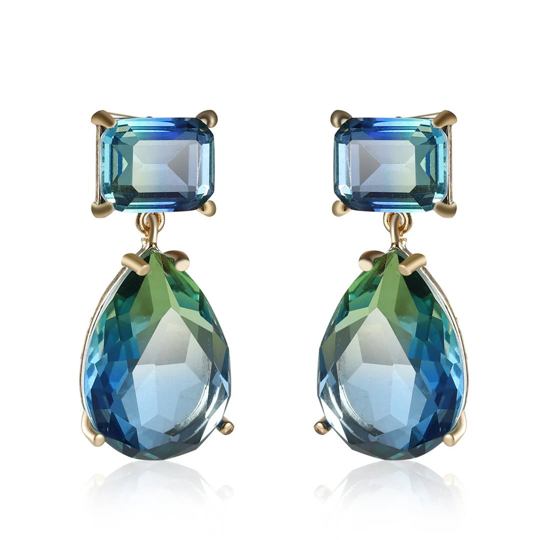 Luminous Lake Drop Earrings